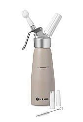 Сифон для вершків, 0,5 л, сіро-коричневий Hendi 975893