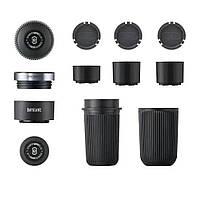 Комплект для баристи Wacaco Nanopresso Barista Kit 120 мл для Nanopresso (чашка кошика адаптер) Чорний