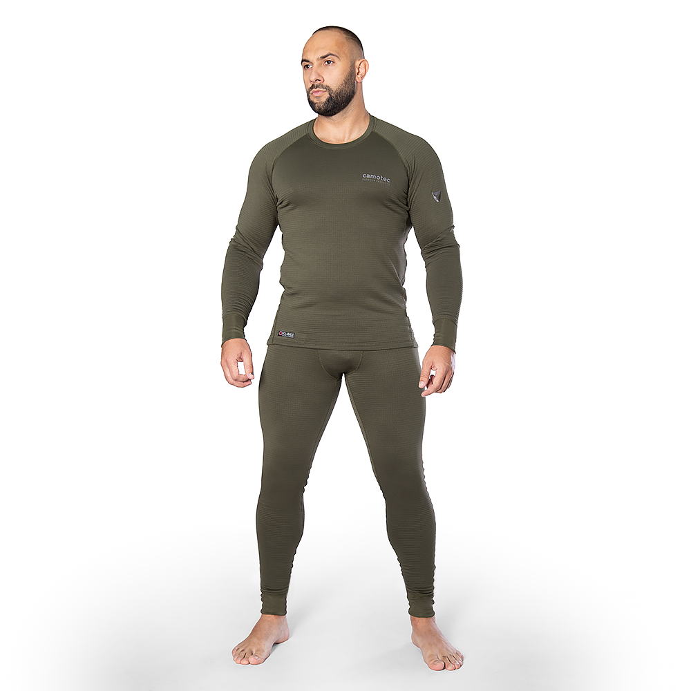 Термобілизна тактична CamoTec LVL2 Polarheat QS 3.0 Олива 8308, фото 1