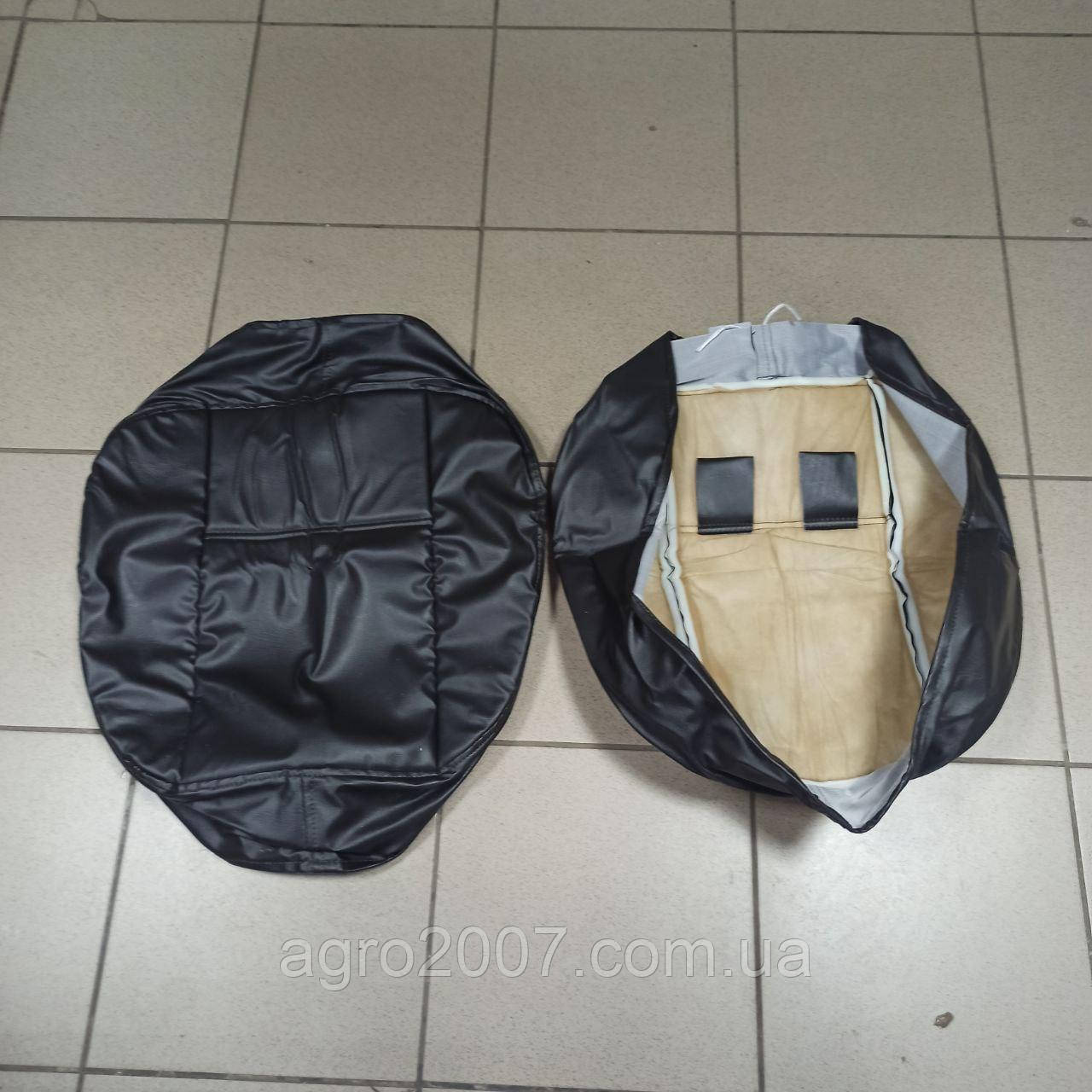 Комплект чохлів сидіння МТЗ КОЖЗАМ.на поролоне (під шнур), фото 1