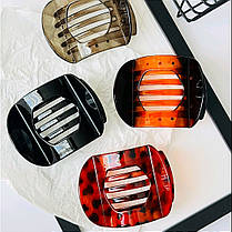 Шпилька краб для волосся "Боковий, Лео" 8.5 см.