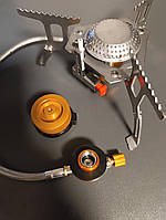 Плита газова 2,6 кВт VANGO з перехідником на цанговий балон