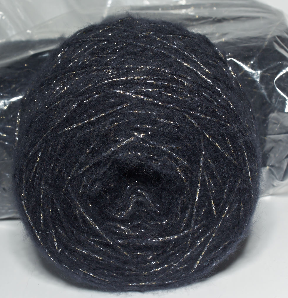 Puff Lurex Gazzal-01(260грам) чернільний, фото 1