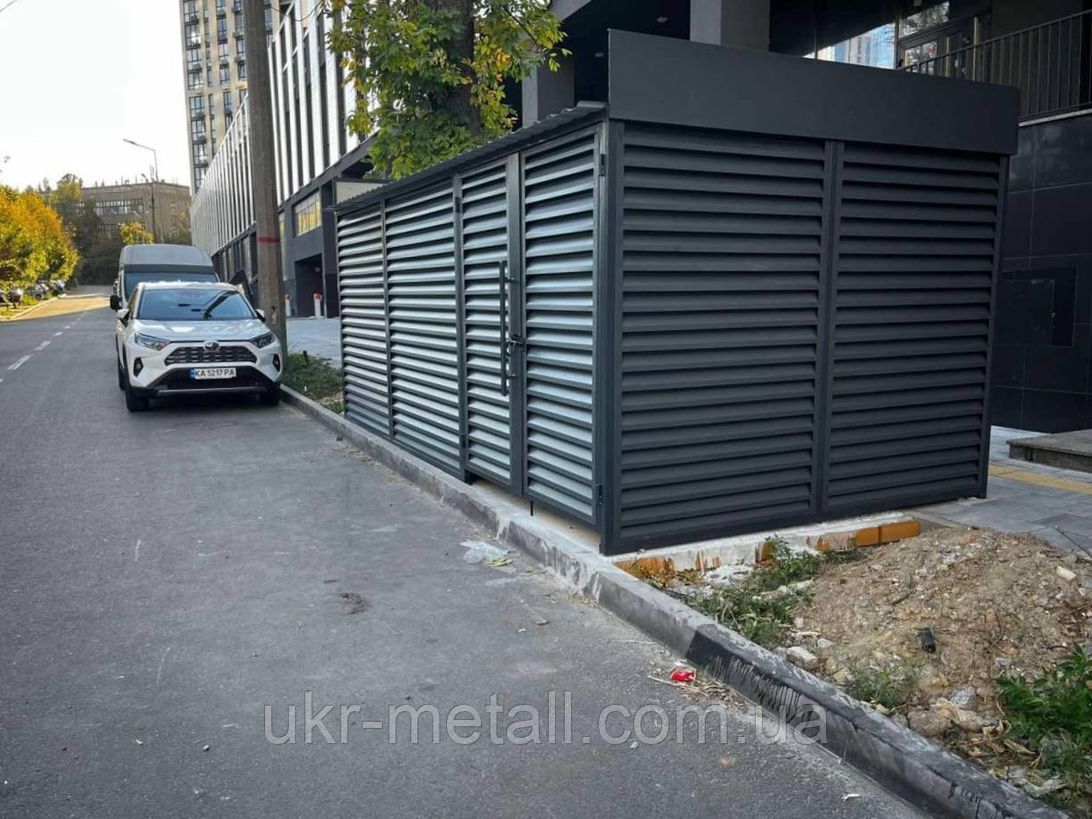 Контейнерний майданчик для збирання ТБО, фото 1