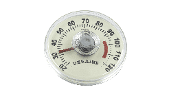 Термометр для котла універсальний, D=66mm, 20-120°C