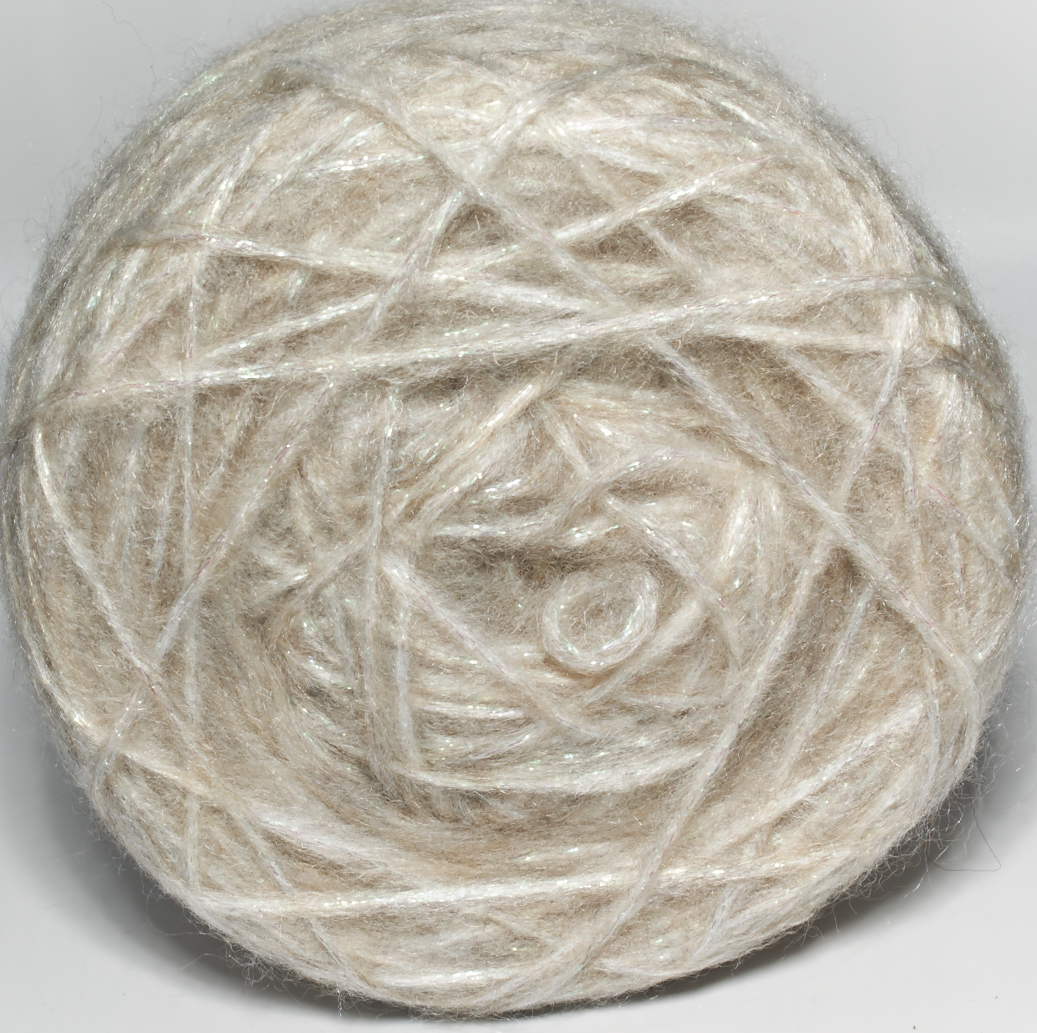 Puff Lurex Gazzal-1998(190грам) світлий беж, фото 1