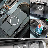 Універсальна бездротова зарядка 20w Type-c в авто для дому на стіл, фото 2