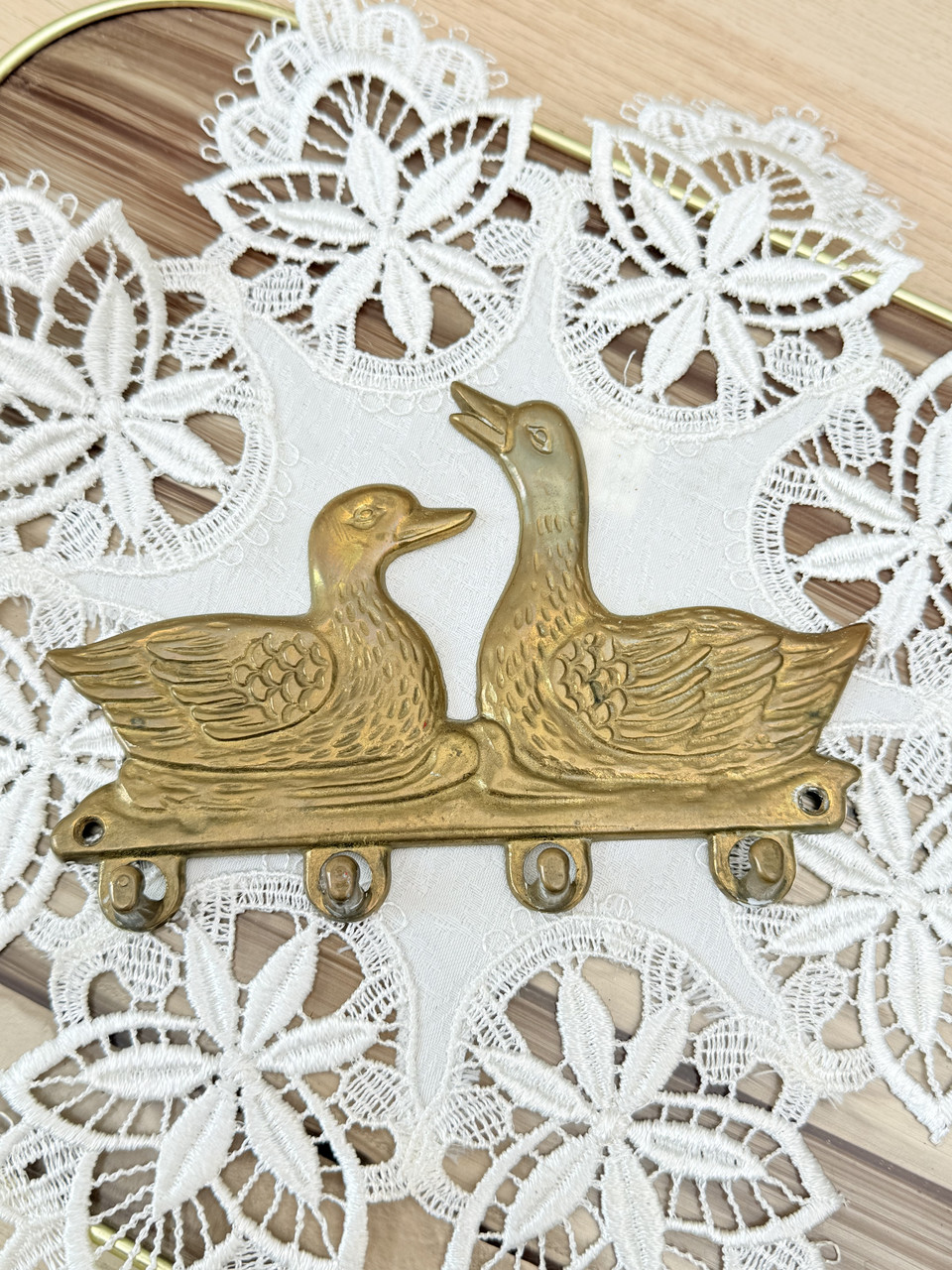 Вінтажні бронзові гачки для кухні, бронза або латунь, вінтаж, Німеччина