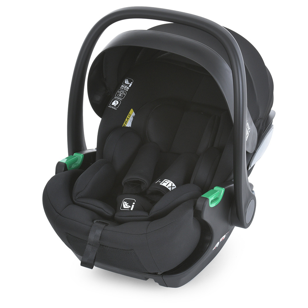 Дитяче автокрісло від 0 до 12 міс ( 40 см - 87 см ) El Camino ME 1110 i-FIX Moon Black, автокрісло-переноска, фото 1