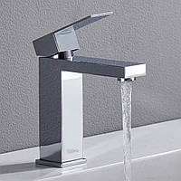 Змішувач для ванної з неіржавкої сталі 16 см Kelleria Chrome Faucet Одноважільний кран із регулюванням гарячої та холодної води