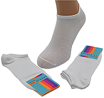 Жіночі короткі шкарпетки Krokus - 11.50 грн./пара (білі)