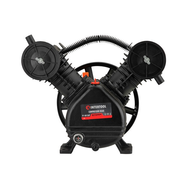 Головка компресорна до PT-0013/PT-0014 INTERTOOL PT-0013AP 500 Л/хв двопоршневий компресорний блок, фото 1