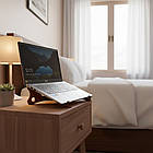 Тримач для ноутбука 25см, Sky-Design PN-003, Коньяк / Хрестоподібна підставка для ноутбука / Тримач планшета, фото 5