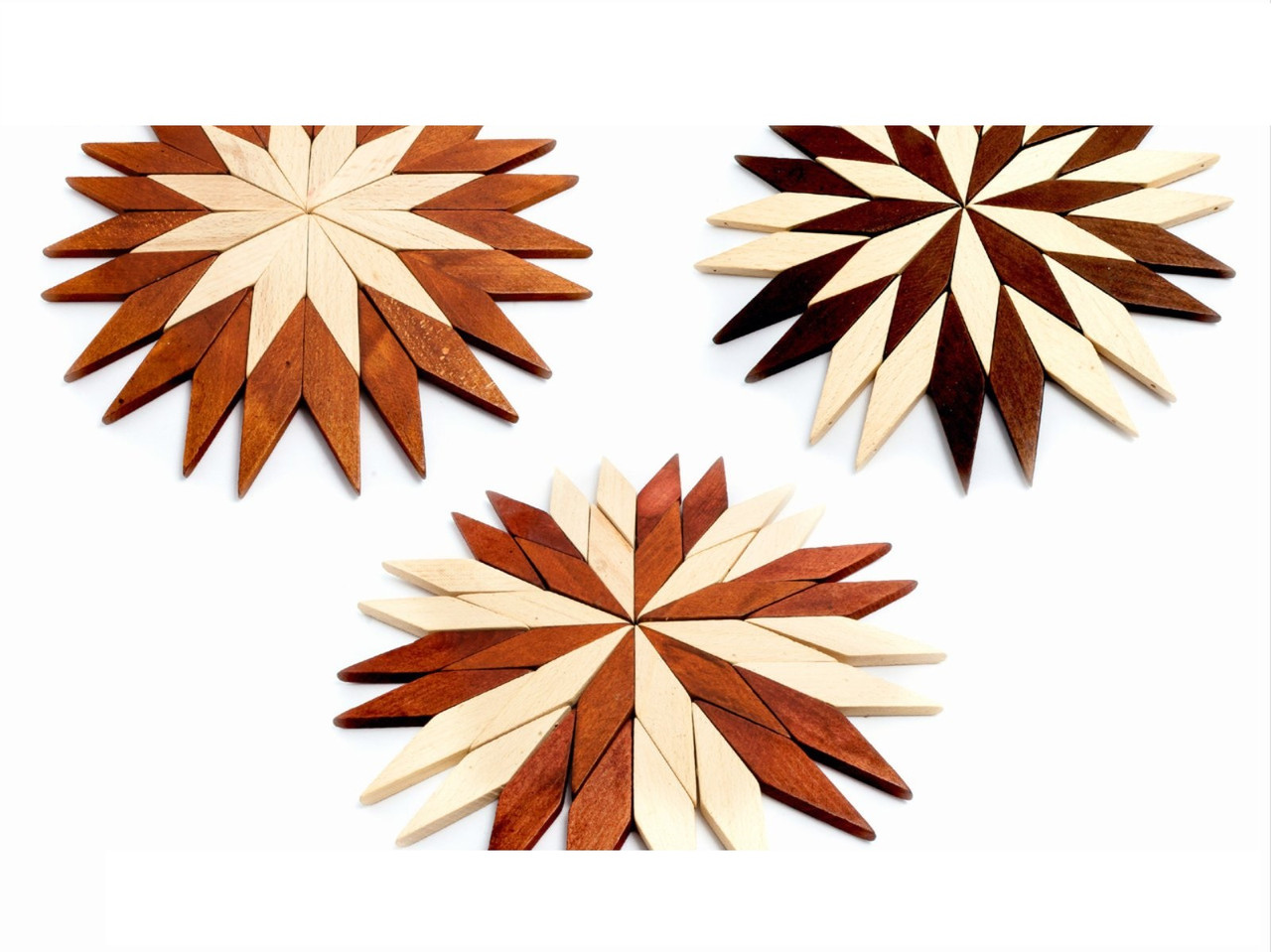 Дерев'яні кухонні підставки під гаряче