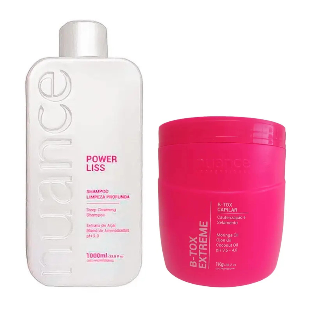 Ботекс для волосся Nuance Bottox Extreme Control набір, 2х1000 г (заводські)