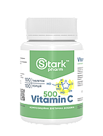 Вітаміни Stark Pharm — Vitamin C 500 мг (100 таблеток) (аскорбінова кислота)