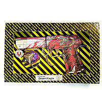 Дерев'яний пістолет-гумкостріл "DESERT EAGLE VERMILLION" з STANDOFF 2, іграшкова зброя