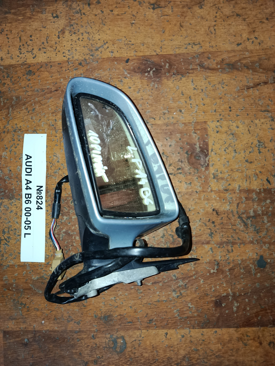 №824 дзеркало ліве для Audi A4 B6 00-05, фото 1