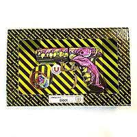 Дерев'яний гумкостріл-пістолет "GLOCK MONSTER" з STANDOFF 2, іграшкова зброя