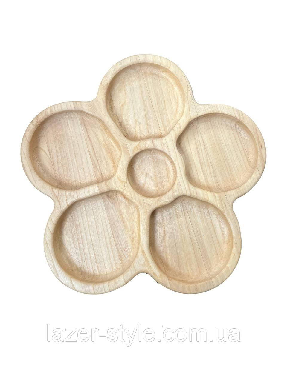 Менажниця квітка на 6 відділень, фото 1