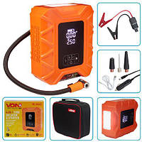 Компрессор "VOIN" VC-345CL 4in1/14.8V/37.0wh/10000mAh/Бустер/Повербанк/Ліхтар