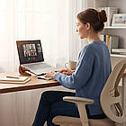 Дерев'яний тримач для ноутбука, Sky-Design PN-002, Коньяк / Універсальна підставка для ноутбука / Підставка для планшета, фото 2