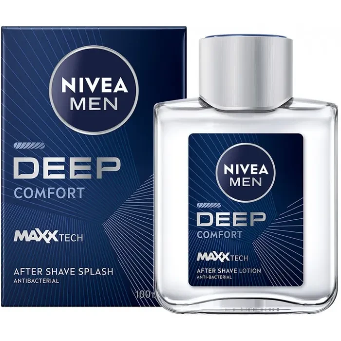 Лосьйон після гоління антибактеріальний Nivea Men Deep Comfort 100 мл, фото 1