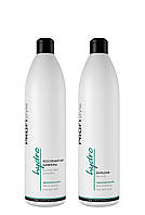 Безсульфатний набір для сухого волосся та після кератину HYDRO PROFIStyle (шампунь 1000 мл + бальзам 1000 мл)