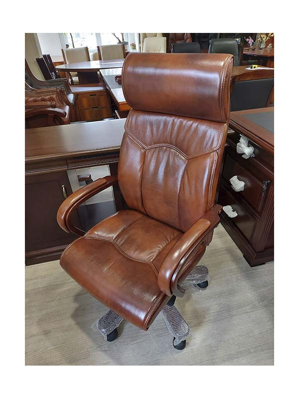 Крісло керівника Емір коричневий, фото 1