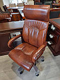 Крісло керівника Емір коричневий, фото 3