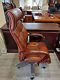 Крісло керівника Емір коричневий, фото 5