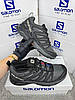 Чоловічі термо кросівки Salomon Speed Cross Pro GTX Thinsulate Grey Black сірі Саломон Гортекс теплі євро зима gtx, фото 3