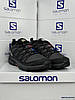 Чоловічі термо кросівки Salomon Speed Cross Pro GTX Thinsulate Grey Black сірі Саломон Гортекс теплі євро зима gtx, фото 6