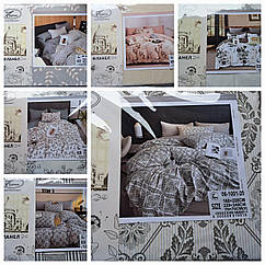 Постільна білизна фланелева, двоспальна в асортименті (ПБ66)