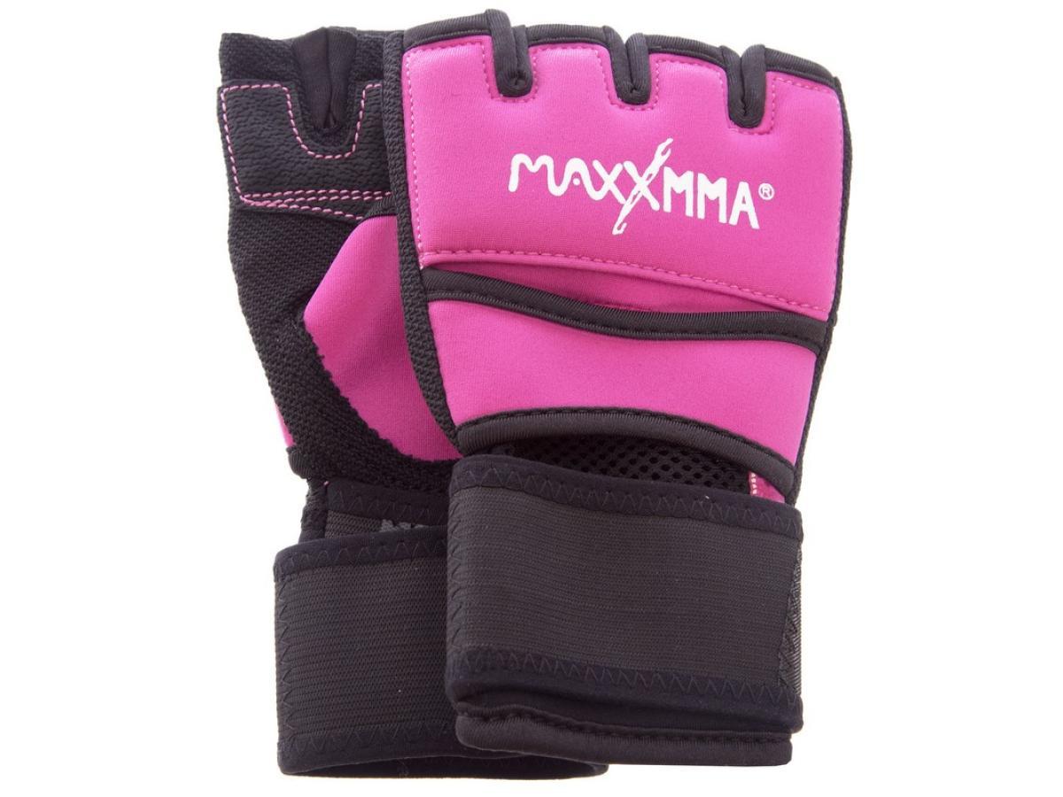 Рукавички-бинти для боксу MaxxMMA M (рожеві), фото 1