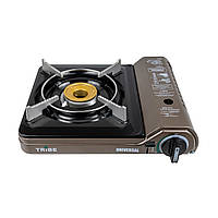 Газова плита Tribe Universal T-HD-0003 grey ширина 60 см с газовой духовкой