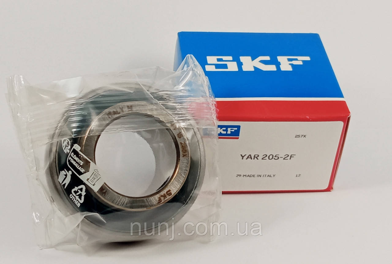 Підшипник YAR-205-2F SKF розміри: 25*52*34,1 закріплювальний типу UC, фото 1