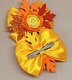 Осінній набір заколки резинки брошки Осенний набор Осіння фотосесія Осенняя заколка Фотосессия Осенняя резинка, фото 4