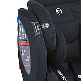 Дитяче автокрісло від 0 до 12 років (40 см - 150 см) El Camino ME 1114 EVEREST Black група 0+I, II, III, фото 9