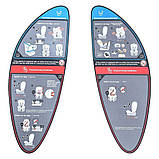 Дитяче автокрісло від 0 до 12 років (40 см - 150 см) El Camino ME 1114 EVEREST Black група 0+I, II, III, фото 8