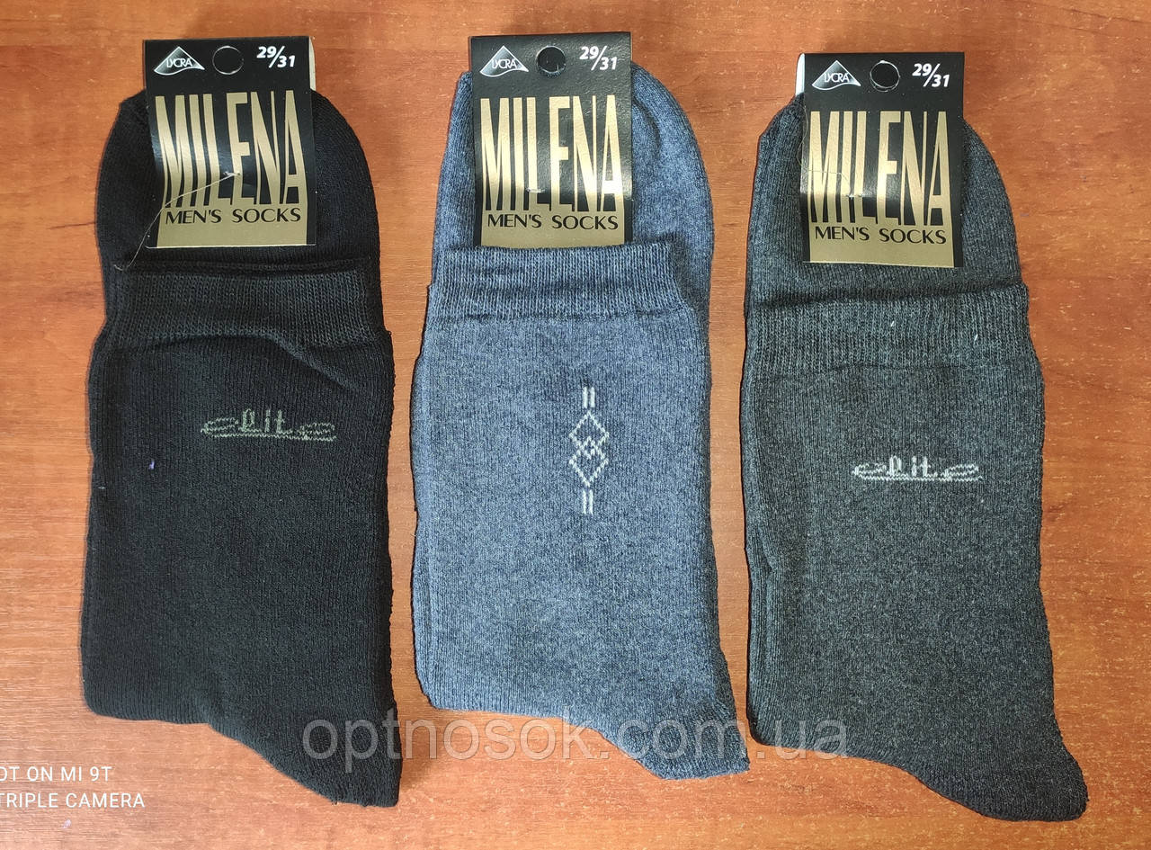 Чоловічі шкарпетки "Топ-Тап" 29 (43-44). Стрейч. Сiрi., фото 1