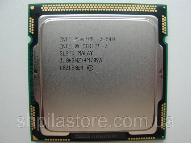 Процесор Intel® Core™ i3-540 Processor (4M Cache, 3.06 GHz)