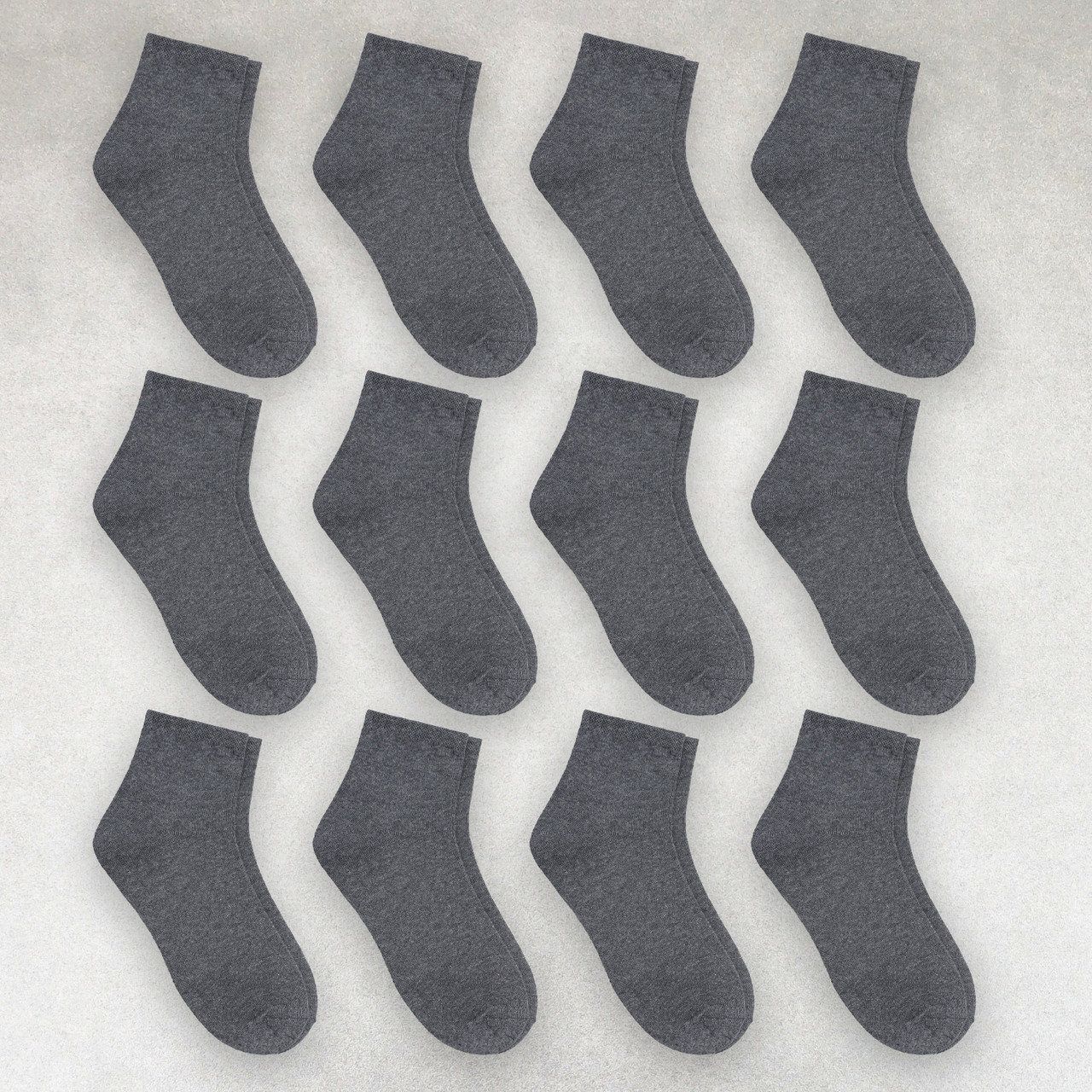 Шкарпетки чоловічі 12 пар середньої висоти «Сірі» розмір 41-44 арт. 328.12, фото 1