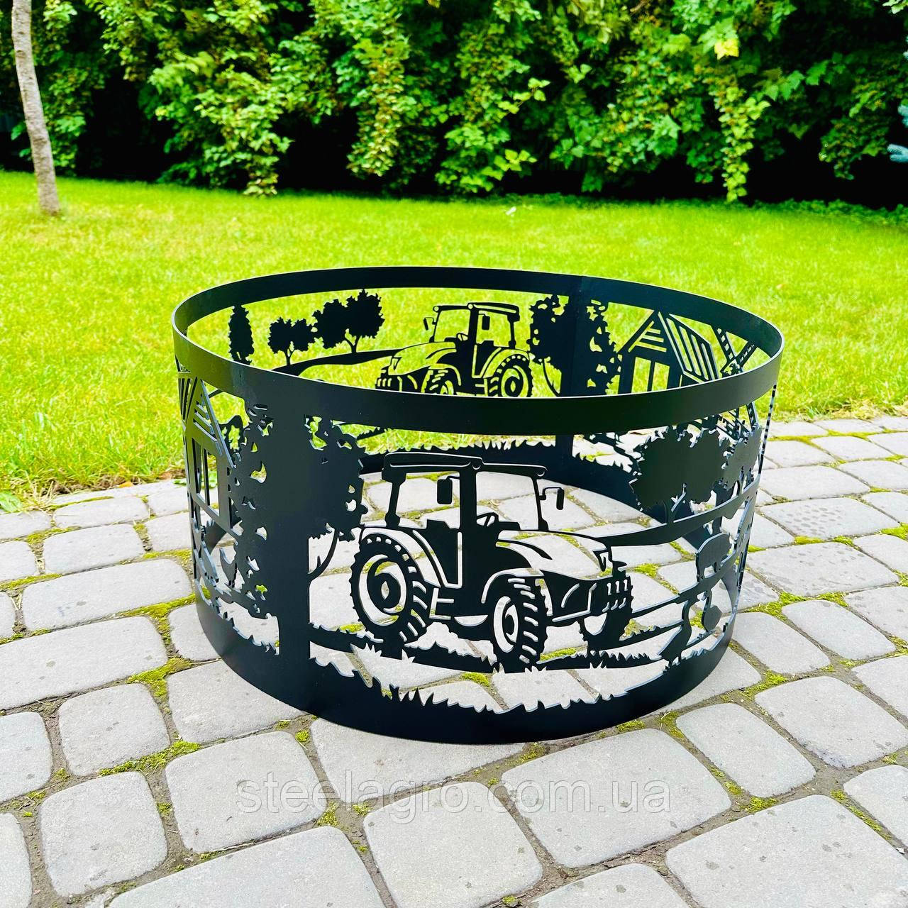 Кострова чаша Фермерок міні (вкрита вогнетривкою фарбою)., фото 1