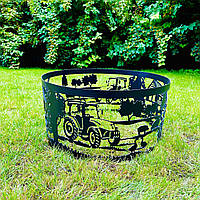 Кострова чаша Фермерок міні (вкрита вогнетривкою фарбою)., фото 3