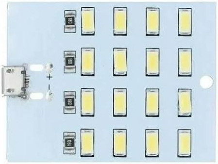 Світлодіодна LED панель 16 × SMD 5730 5V micro-USB, фото 1