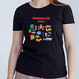 Жіноча футболка з принтом. Ностальгія.  Футболка з принтом Назад у 2000-ті, фото 2