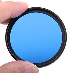 Кольоровий Синій світлофільтр Alitek Blue Full color, 49 мм