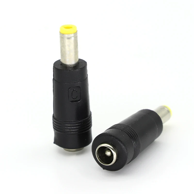 Перехідник 5.5×2.1 на 5.5х2.5мм. з'єднувач роз'єм штекер живлення мама-тато, фото 1