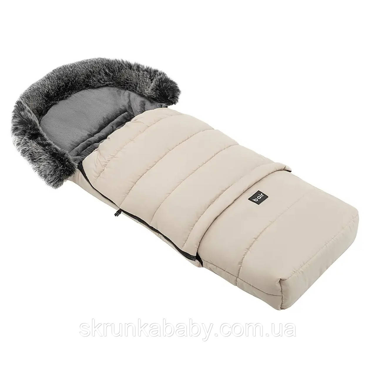 Зимовий конверт Bair Arctic desert beige з подовженням (колір бежевий), фото 1